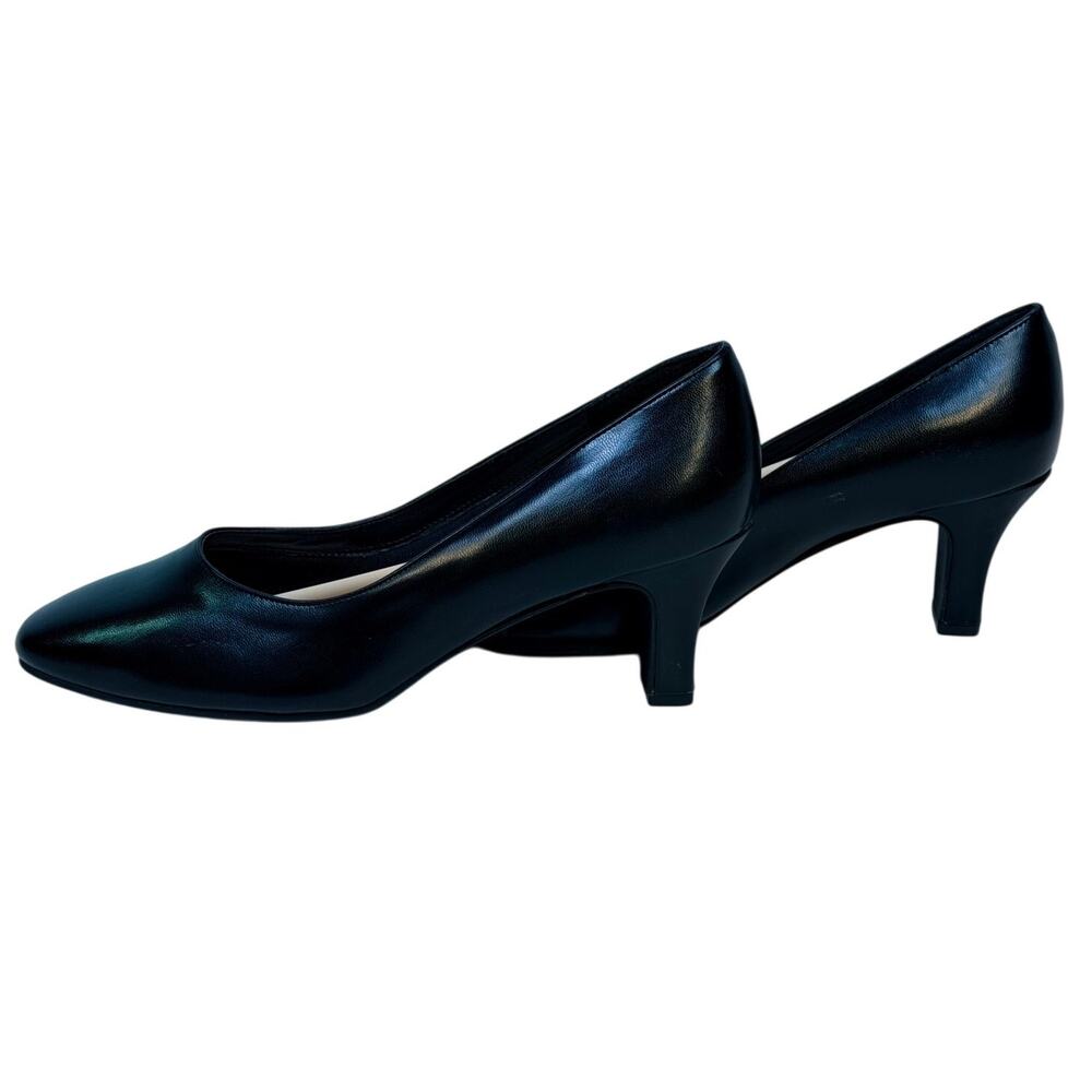 Hush Puppies Woman’s Soft Style Karanan II Black Smooth Sz 9W - Picture 5 of 10